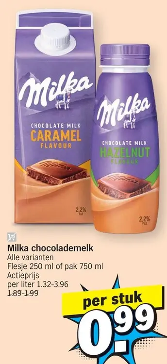 Promotie: Chocolademelk