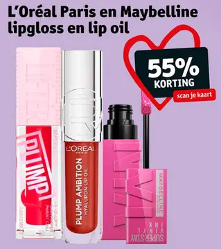 Aanbieding: Lipgloss en lip oil