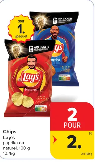 Offre: Chips