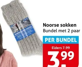 Aanbieding: Noorse sokken