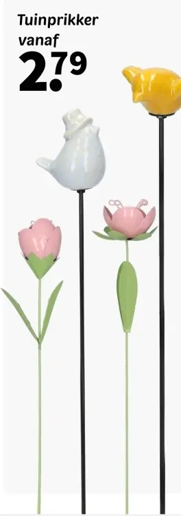 Promotie: Tuinprikker