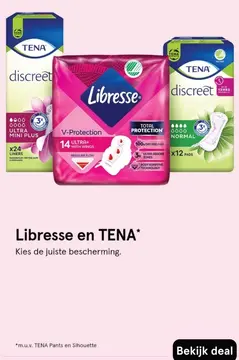 Aanbieding: Libresse en TENA