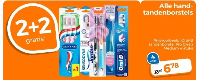 Aanbieding: Alle hand-tandenborstels