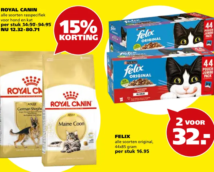 Aanbieding: Royal canin