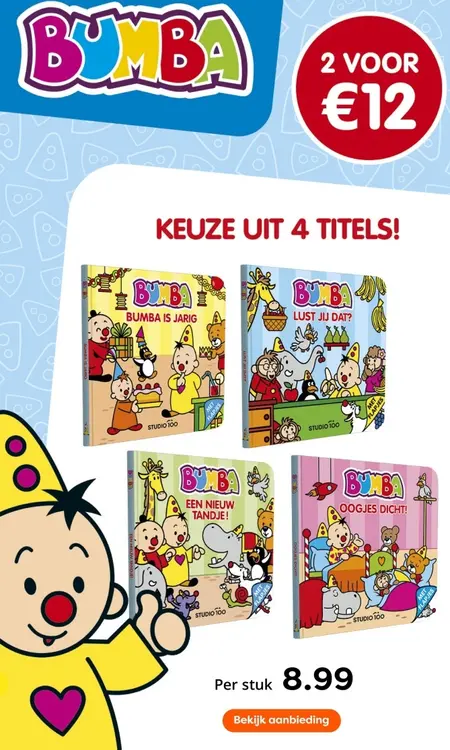 Aanbieding: Bumba boeken