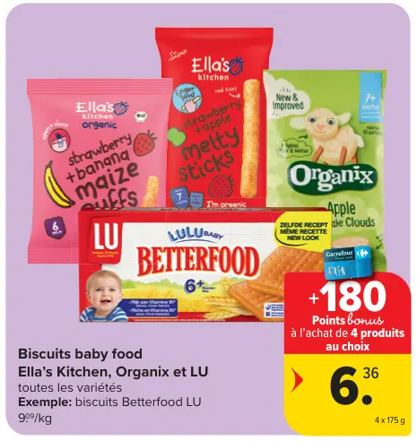 Offre: Biscuits baby food