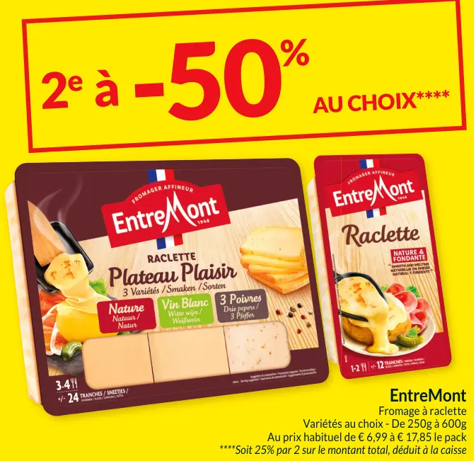 Offre: Fromage à raclette