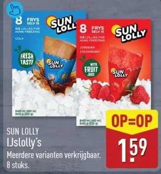 Aanbieding: IJslolly's