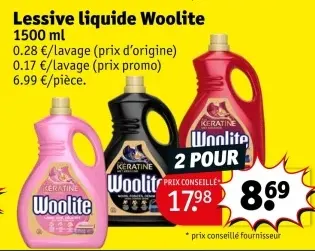 Offre: Lessive liquide