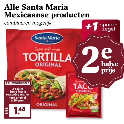 Aanbieding: Santa Maria Mexicaanse producten