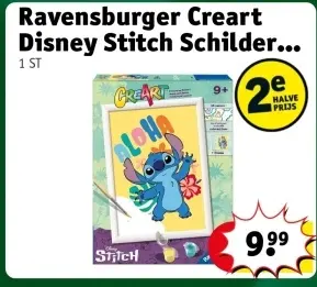 Promotie: Creart Disney Stitch Schilderen Op Nummer