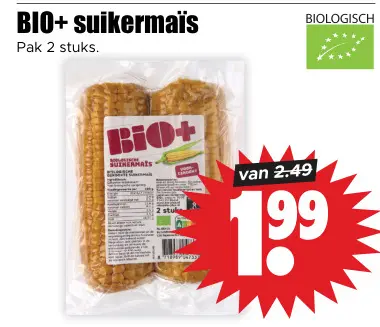 Aanbieding: BIO+ suikermaïs