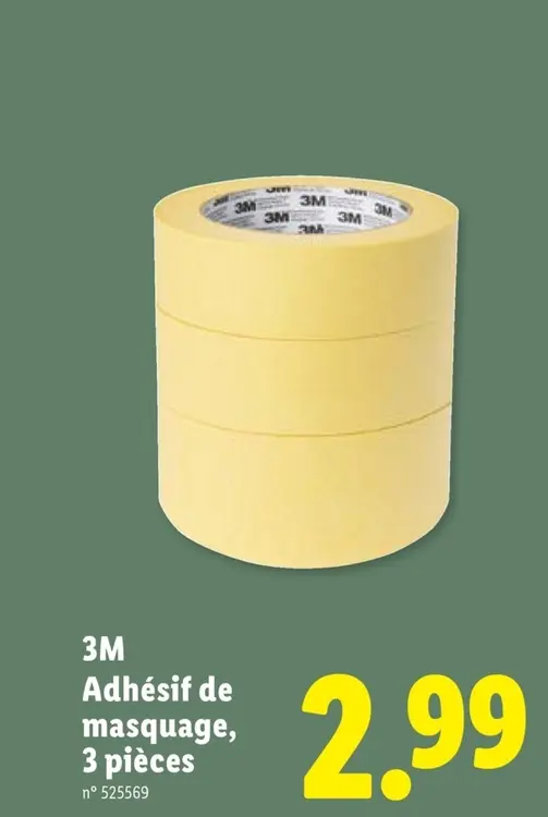 Offre: 3M Adhésif de masquage