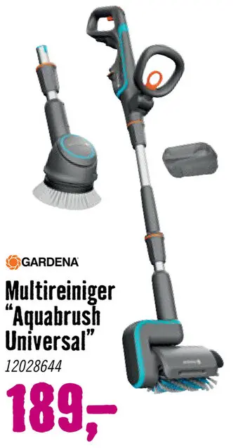 Aanbieding: Accu Multireiniger Aquabrush 18 V excl. accu en lader