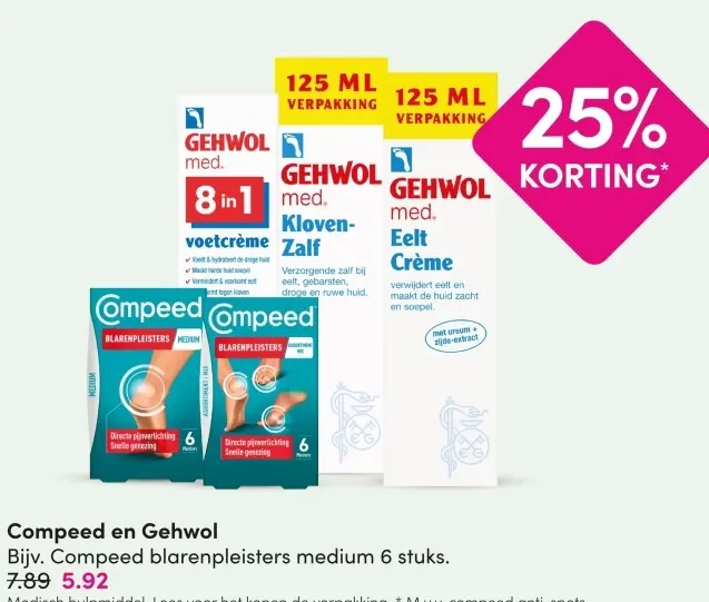 Aanbieding: Compeed blarenpleisters medium
