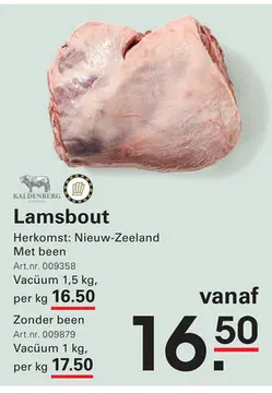Aanbieding: Lamsbout