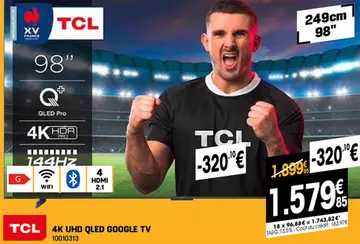 Offre: 4k uhd qled google tv