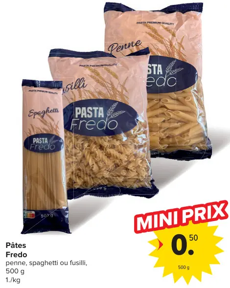 Offre: Pâtes