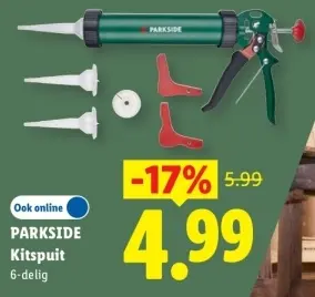Aanbieding: Kitspuit