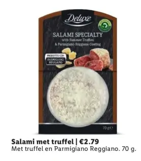 Aanbieding: Salami met truffel