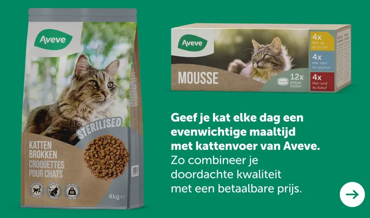 Promotie: Kattenbrokken Croquettes Pour Chats Sterilise