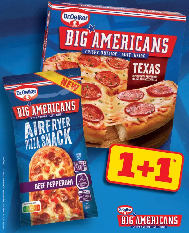 Promotie: Dr. Oetker Big Americains