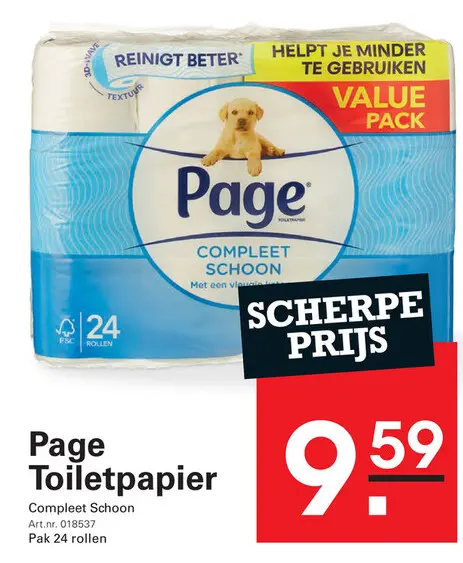 Aanbieding: Page Toiletpapier