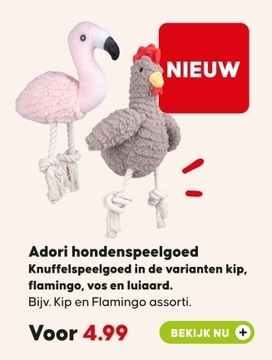 Aanbieding: Kip en Flamingo assorti