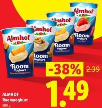 Aanbieding: Roomyoghurt