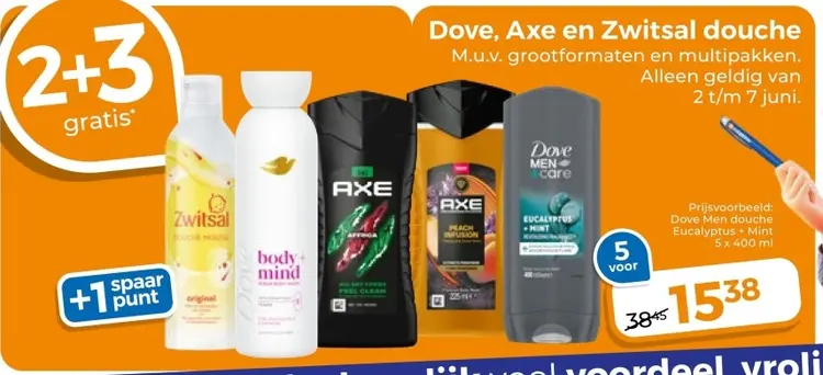 Aanbieding: douche