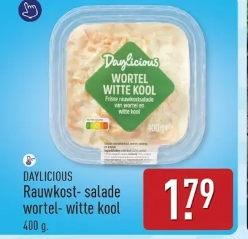 Aanbieding: Rauwkost- salade wortel- witte kool