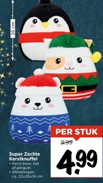 Aanbieding: Super Zachte Kerstknuffel