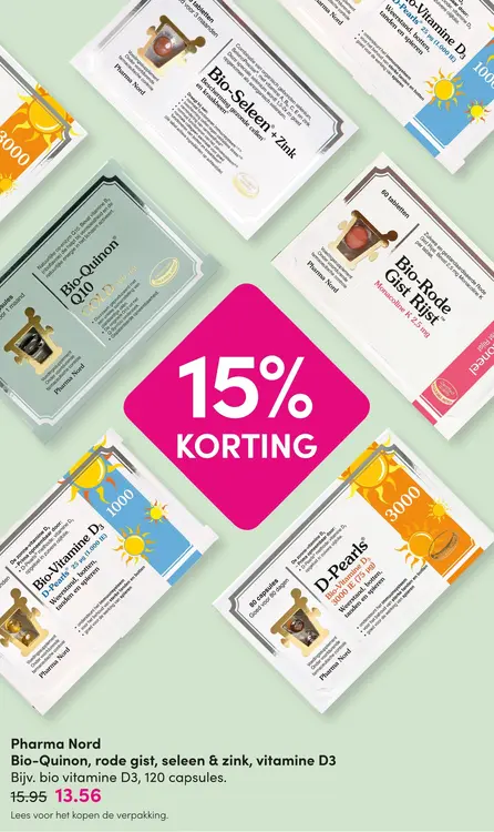 Aanbieding: Bio-Quinon, rode gist, seleen & zink, vitamine D3