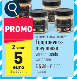 Aanbieding: Fijnproevers-mayonaise