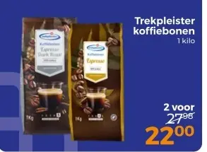 Aanbieding: Trekpleister koffiebonen