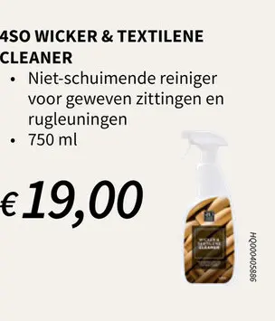 Promotie: Wicker & textilene cleaner