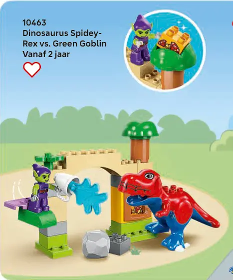 Aanbieding: Dinosaurus Spidey-Rex vs. Green Goblin
