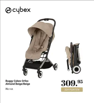 Aanbieding: Buggy Cybex Orfeo Almond Beige/Beige