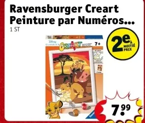 Offre: Creart Peinture par Numéros