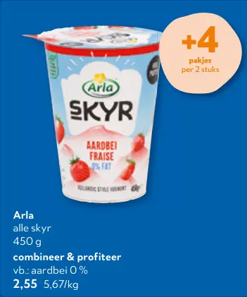 Promotie: Alle skyr