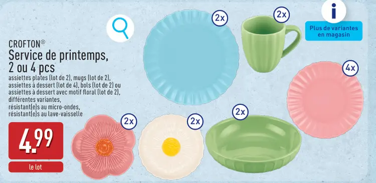 Offre: Service de printemps