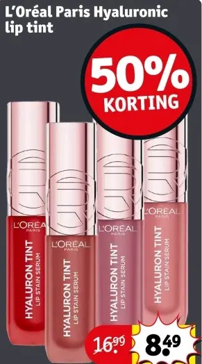 Aanbieding: Hyaluronic lip tint