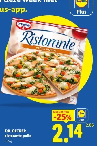 Aanbieding: Ristorante Pizza Pollo