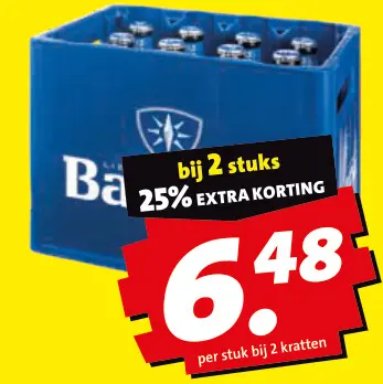 Aanbieding: Krat bier