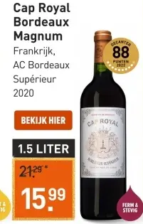 Aanbieding: Cap Royal Bordeaux Magnum