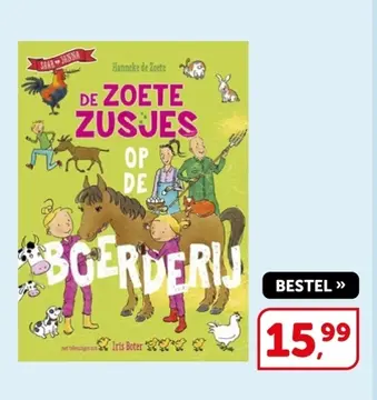 Aanbieding: De zoete zusjes op de boerderij