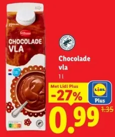Aanbieding: Chocolade vla