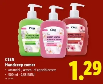 Promotie: Handzeep zomer