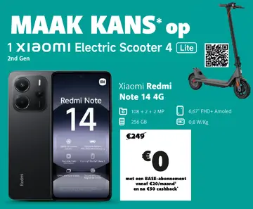 Aanbieding: Xiaomi Redmi Note 14 4G