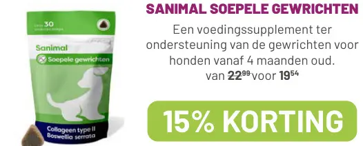 Aanbieding: Sanimal Soepele gewrichten